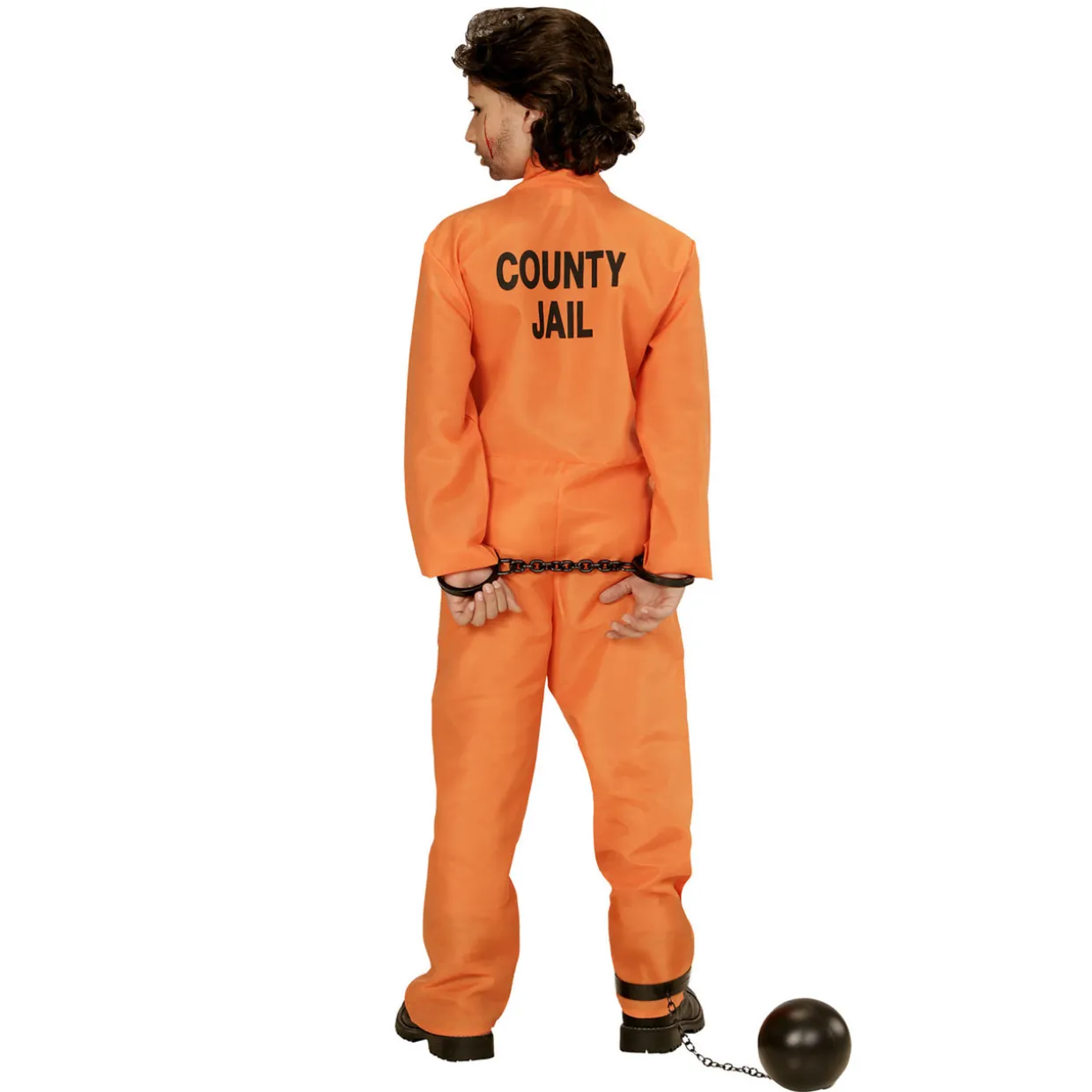 Disfraz de Convicto Naranja infantil