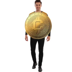 Disfraz de Criptomoneda para adulto
