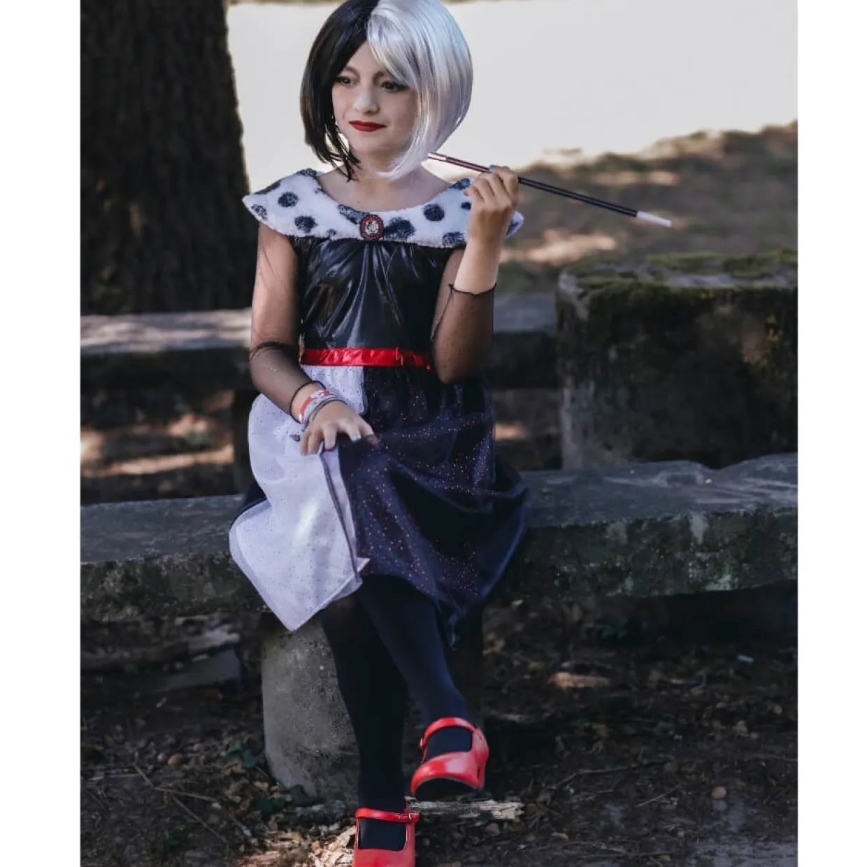 Disfraz de Cruella de Vil™ Classic para niña