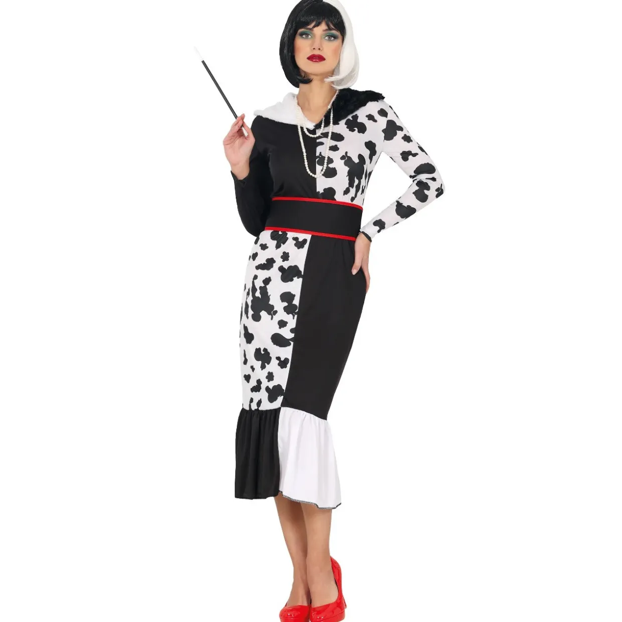 Disfraz de Cruella Lady para mujer
