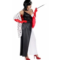 Disfraz de Cruella Maléfica para mujer
