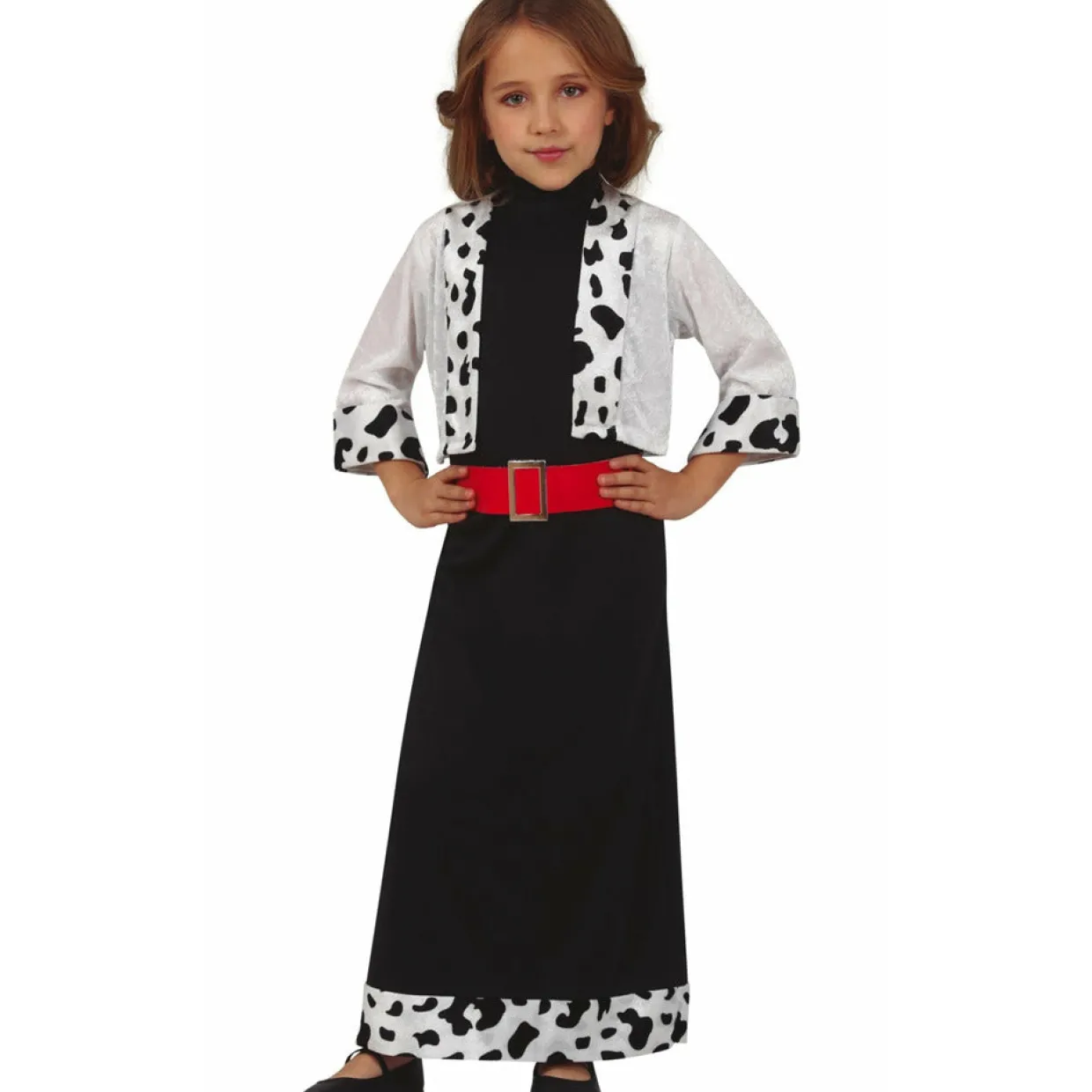 Disfraz de Cruella Villana para niña