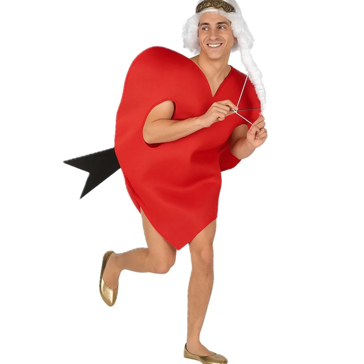Disfraz de Cupido Rojo para hombre