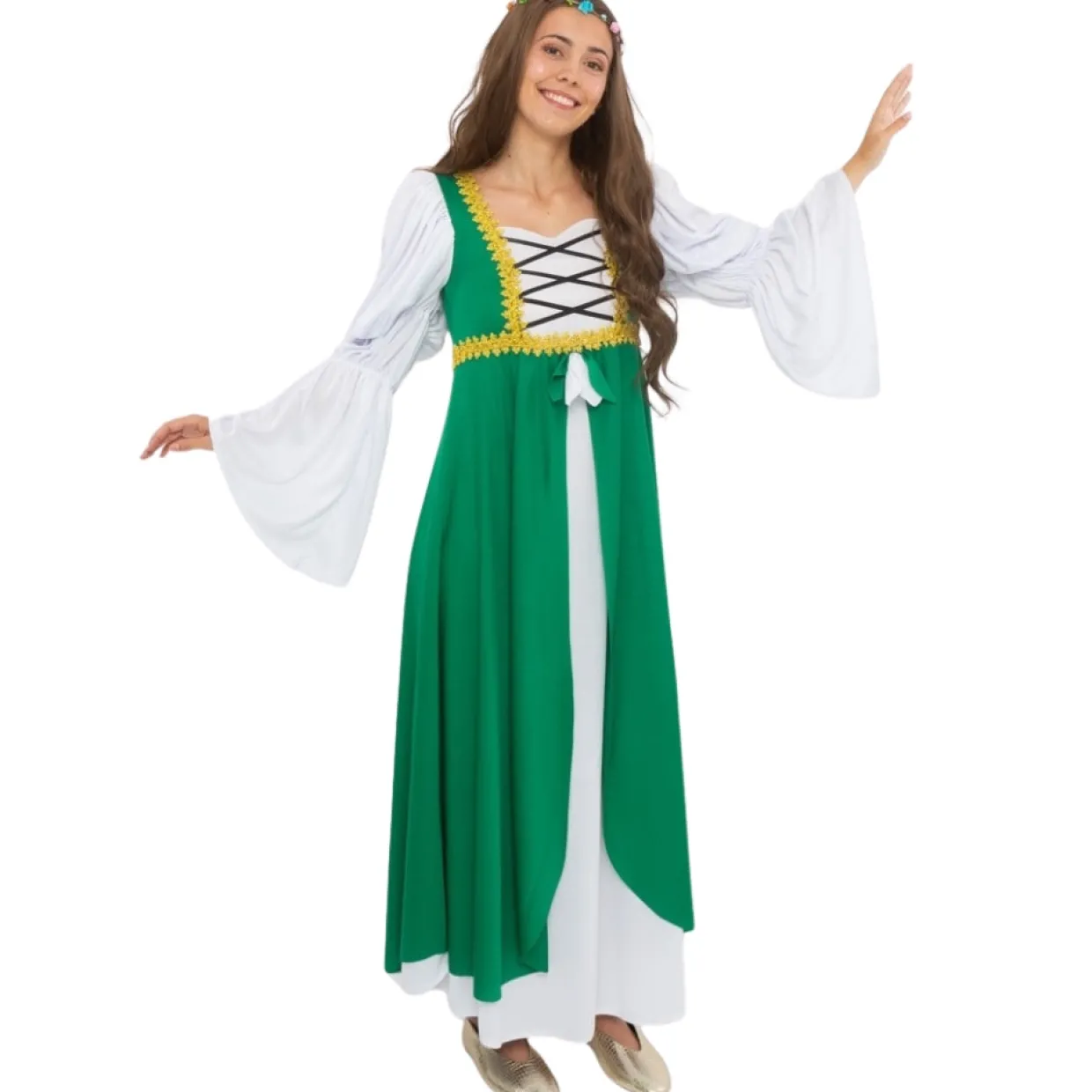 Disfraz de Dama Medieval Clarisa para mujer