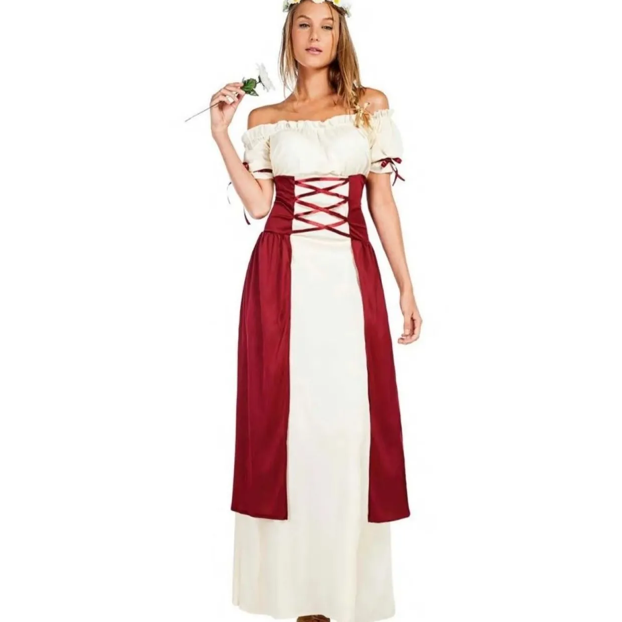 Disfraz de Dama Medieval Linda para mujer