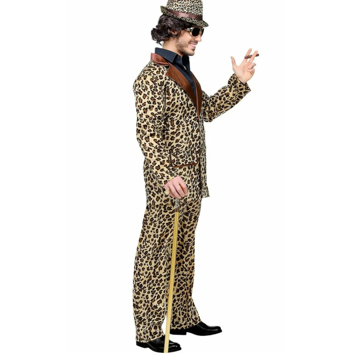 Disfraz de Dandy Leopardo para hombre