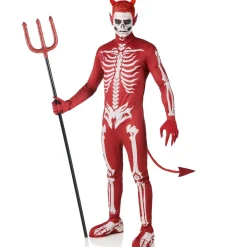 Disfraz de Diablo Esqueleto para adulto