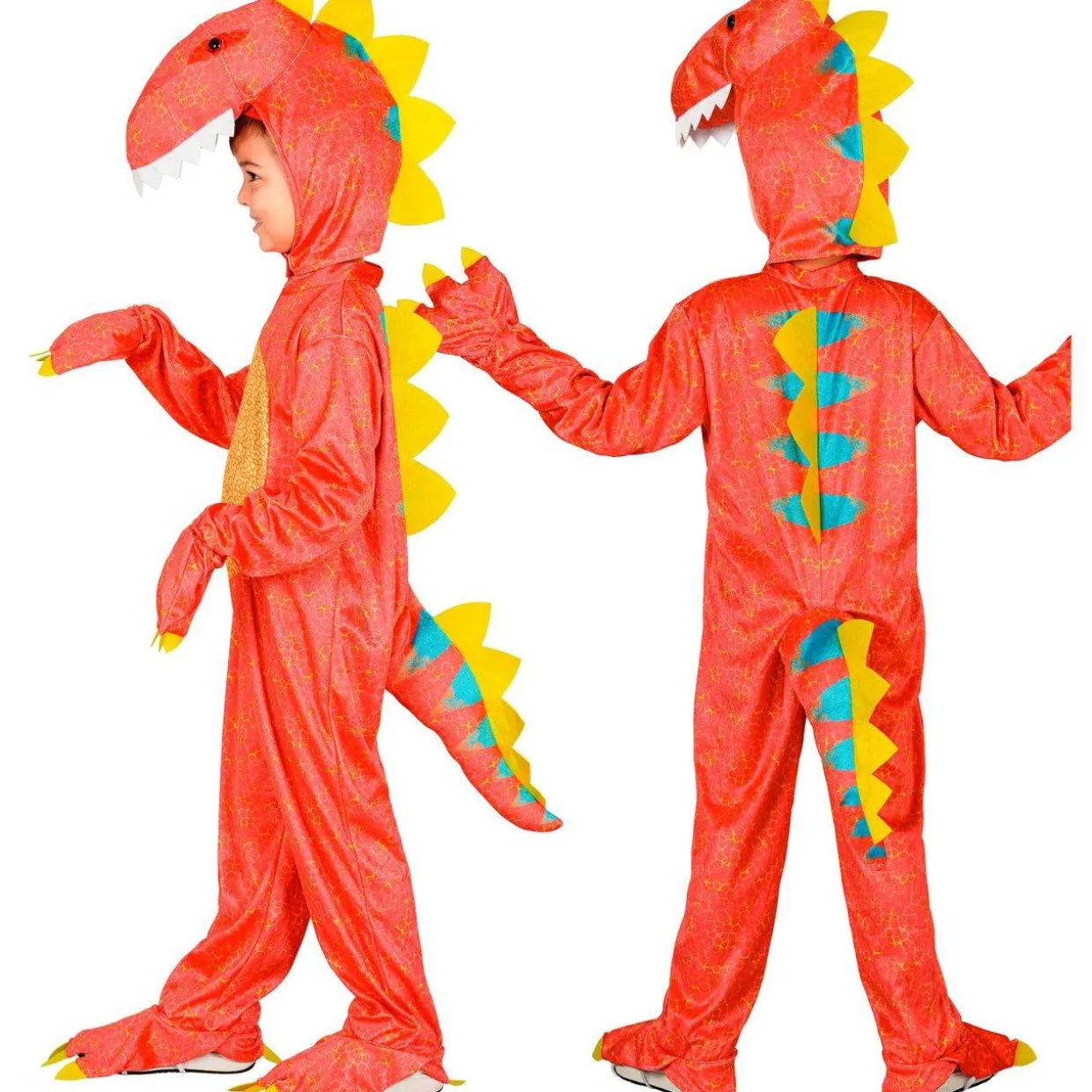 Disfraz de Dinosaurio Colorido infantil