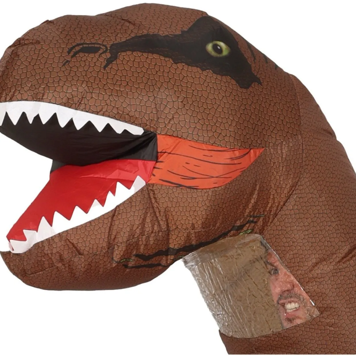 Disfraz de Dinosaurio T-Rex Hinchable para adulto