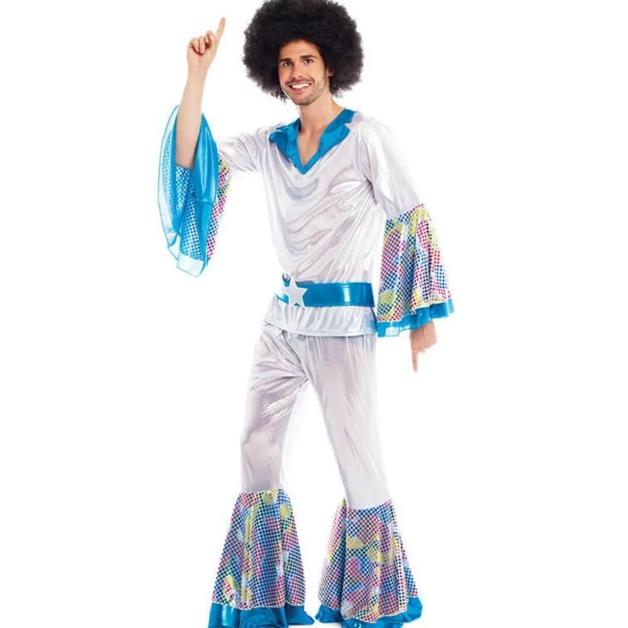 Disfraz de Disco Abba Deluxe para hombre