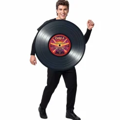 Disfraz de Disco de Vinilo para adulto