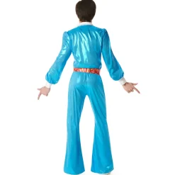 Disfraz de Disco Floral Años 70 para hombre