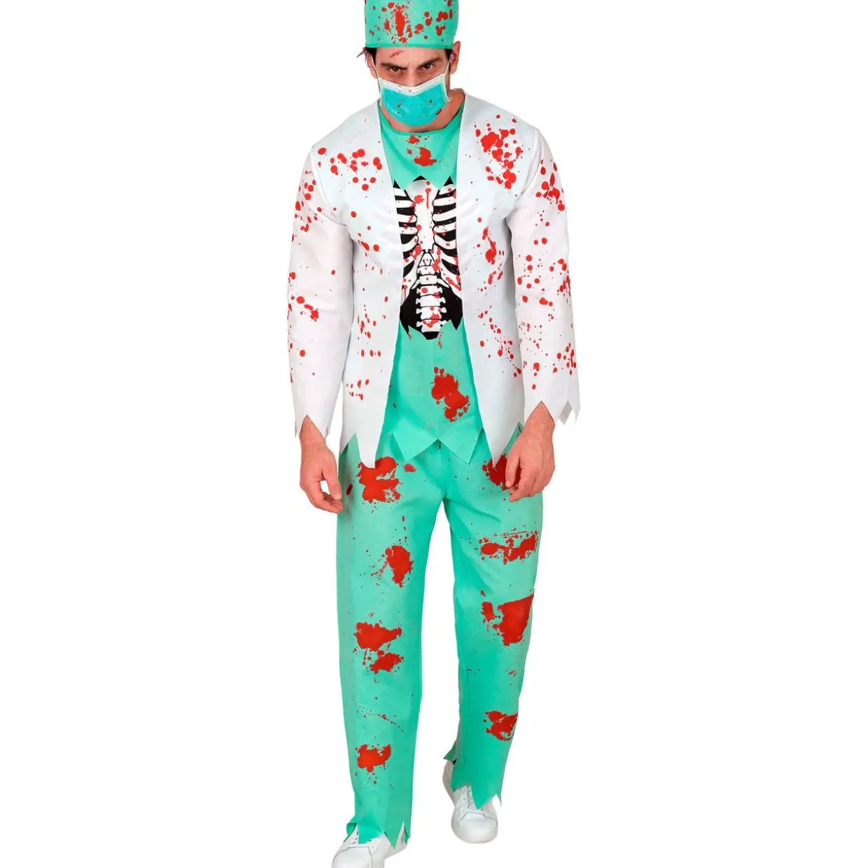 Disfraz de Doctor Zombie para hombre