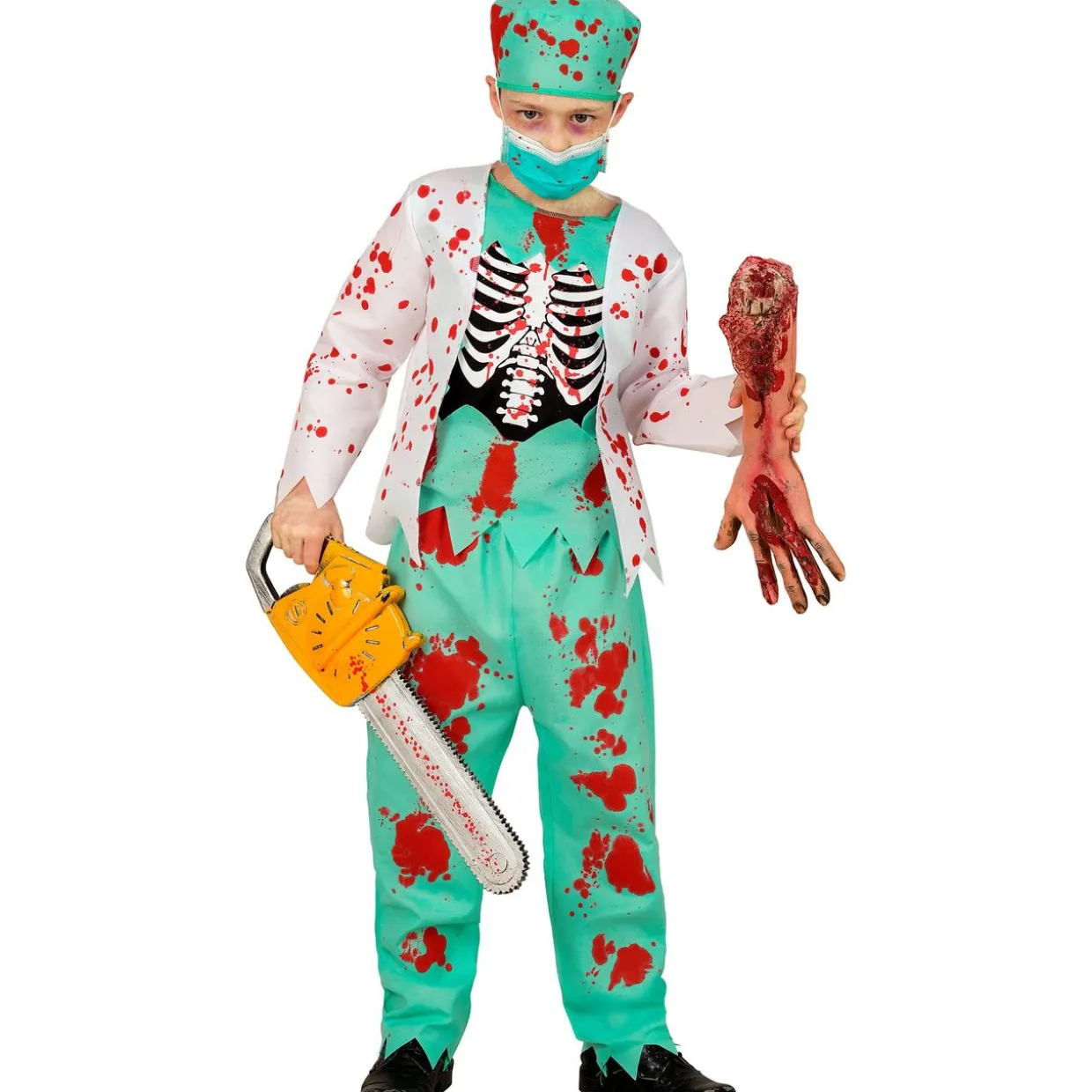 Disfraz de Doctor Zombie para niño