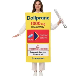 Disfraz de Doliprane Paracetamol para adulto