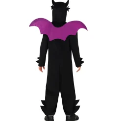 Disfraz de Dragón Negro Alas infantil