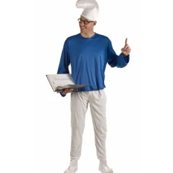 Disfraz de Duende Azul Patucos para hombre