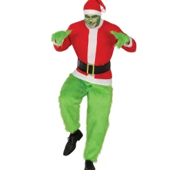 Disfraz de Duende Grinch Deluxe para adulto