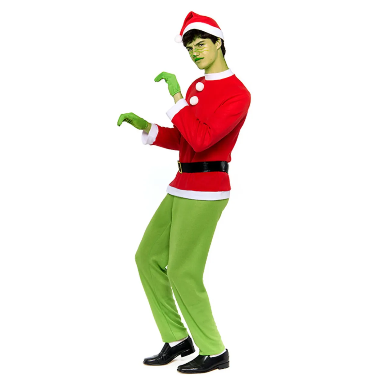 Disfraz de Duende Grinch Eco para hombre