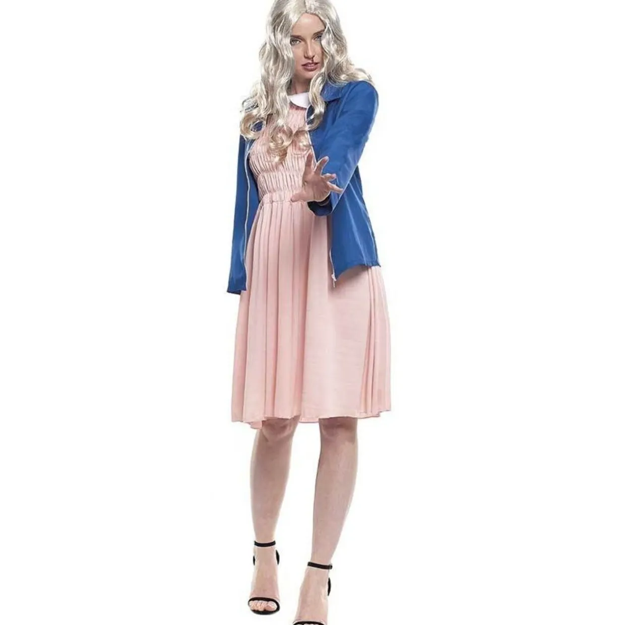 Disfraz de Eleven de Stranger Things Deluxe mujer