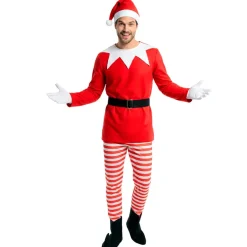 Disfraz de Elfo Divertido de Navidad para hombre