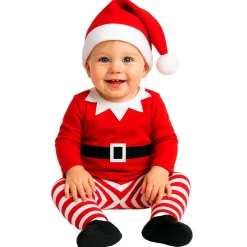 Disfraz de Elfo Divertido de Navidad para bebé