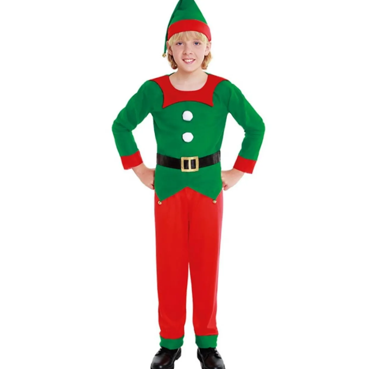 Disfraz de Elfo Navideño para niño