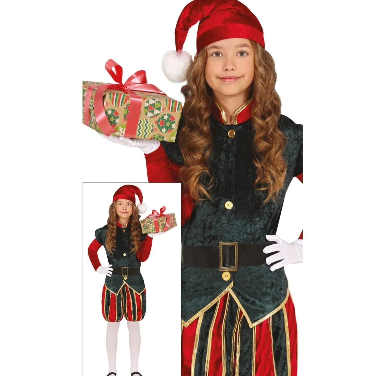 Disfraz de Elfo Paje infantil
