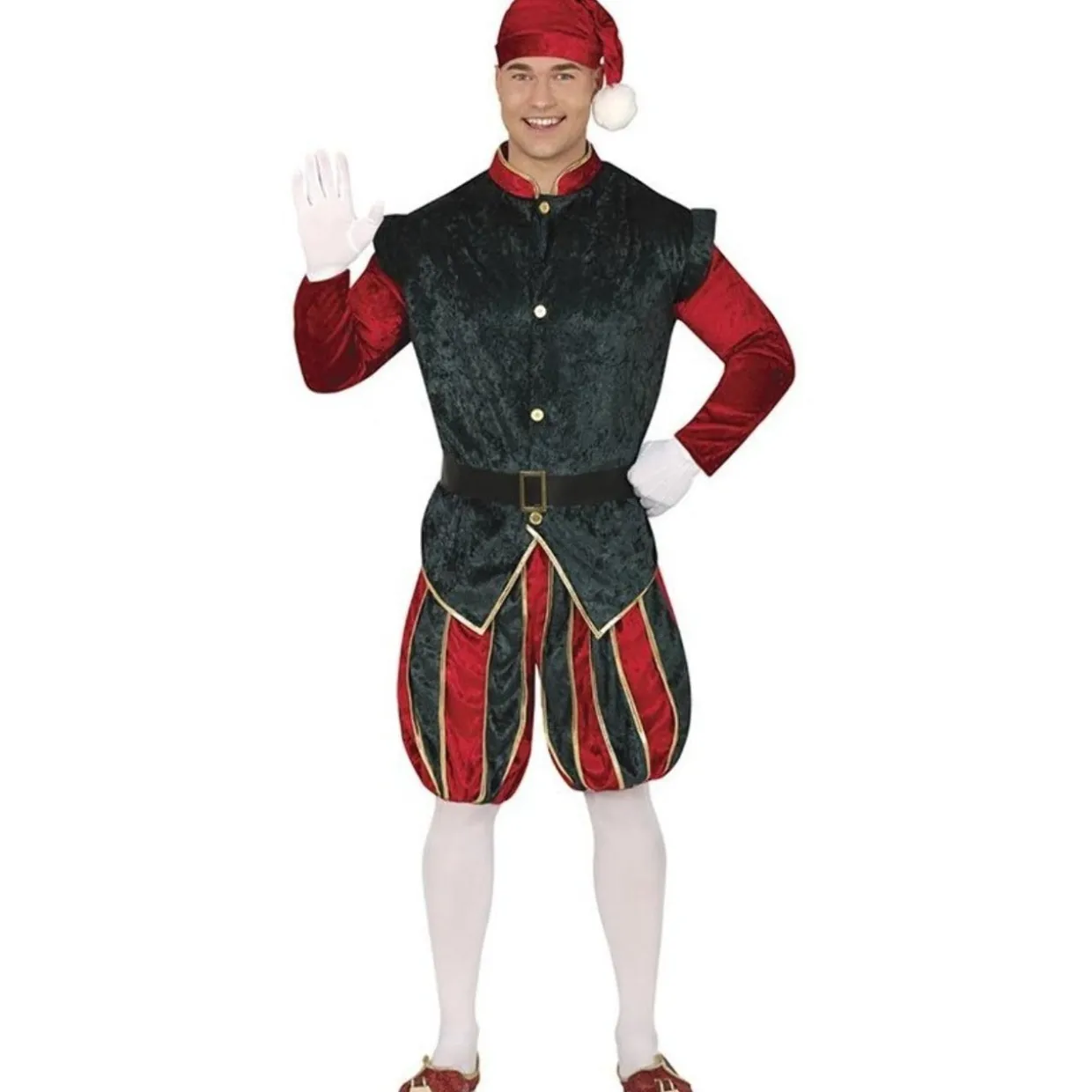 Disfraz de Elfo Paje para hombre