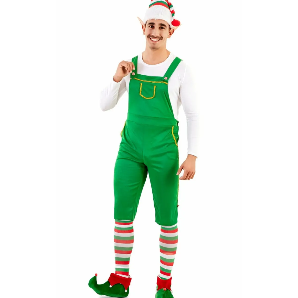 Disfraz de Elfo Peto Verde para hombre