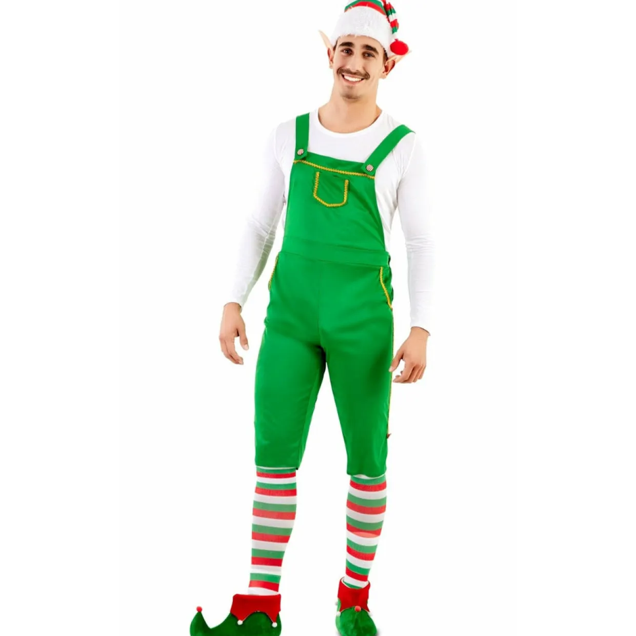 Disfraz de Elfo Peto Verde para hombre