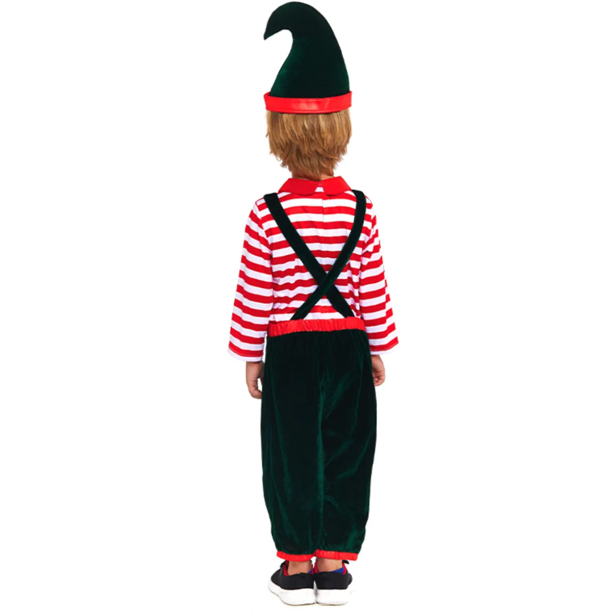 Disfraz de Elfo Rayas para niño