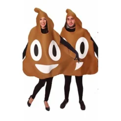 Disfraz de Emoticono Caca adulto