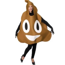 Disfraz de Emoticono Caca adulto