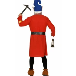 Disfraz de Enanito Rojo de Blancanieves adulto