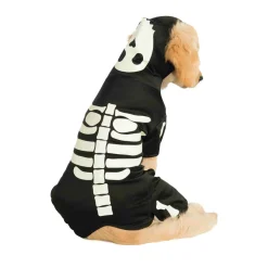 Disfraz de Esqueleto Glow para mascota