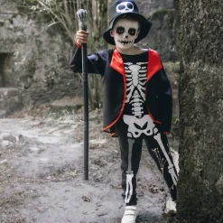 Disfraz de Esqueleto Smoking para niño