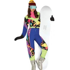 Disfraz de Esquí Multicolor para mujer