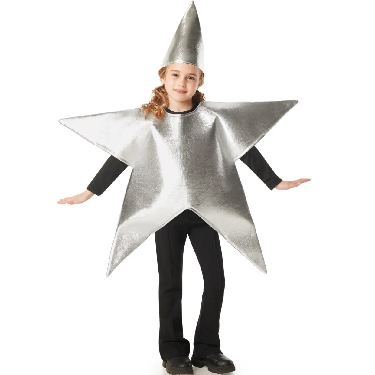 Disfraz de Estrella Plateada con Gorro infantil