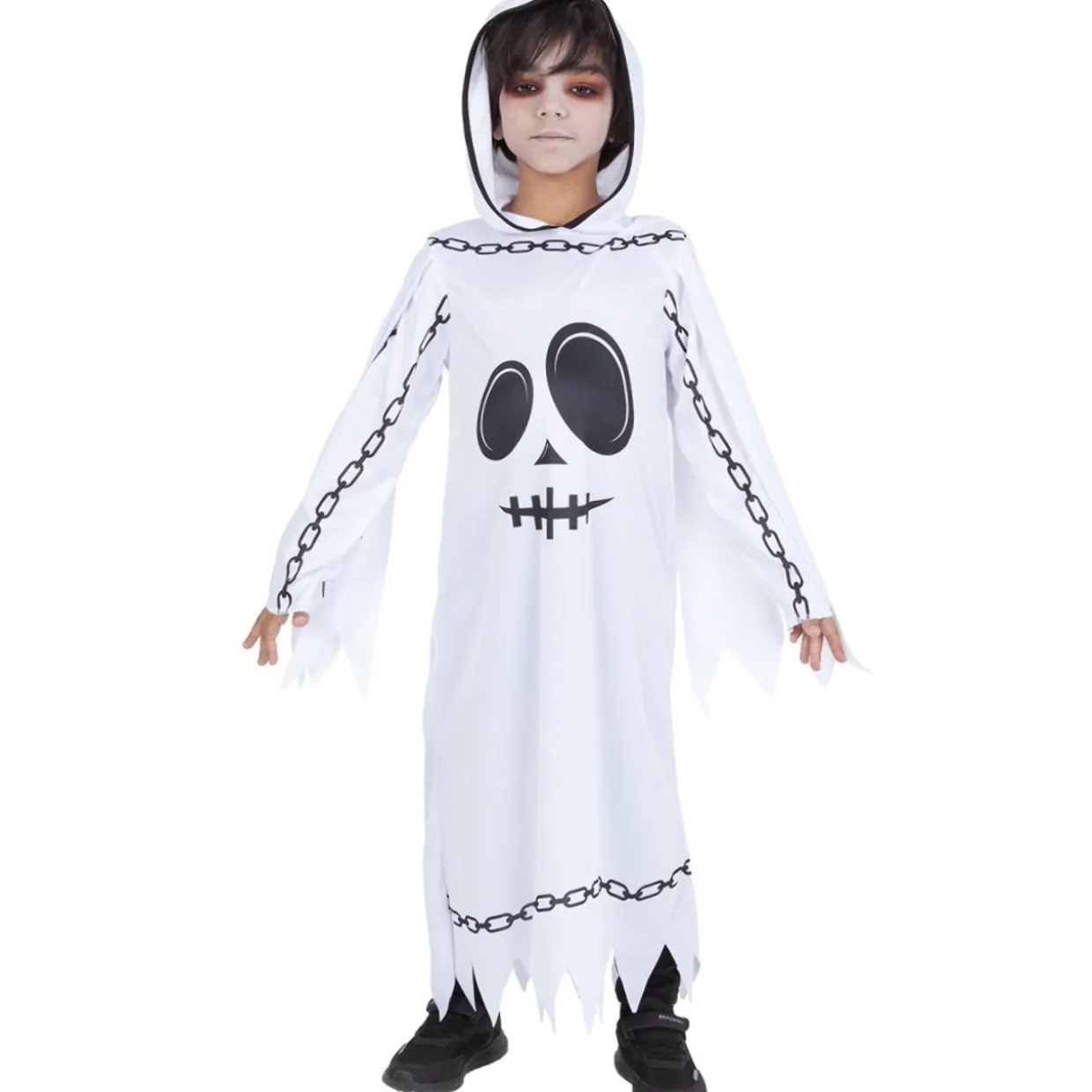 Disfraz de Fantasma Encadenado Blanco infantil