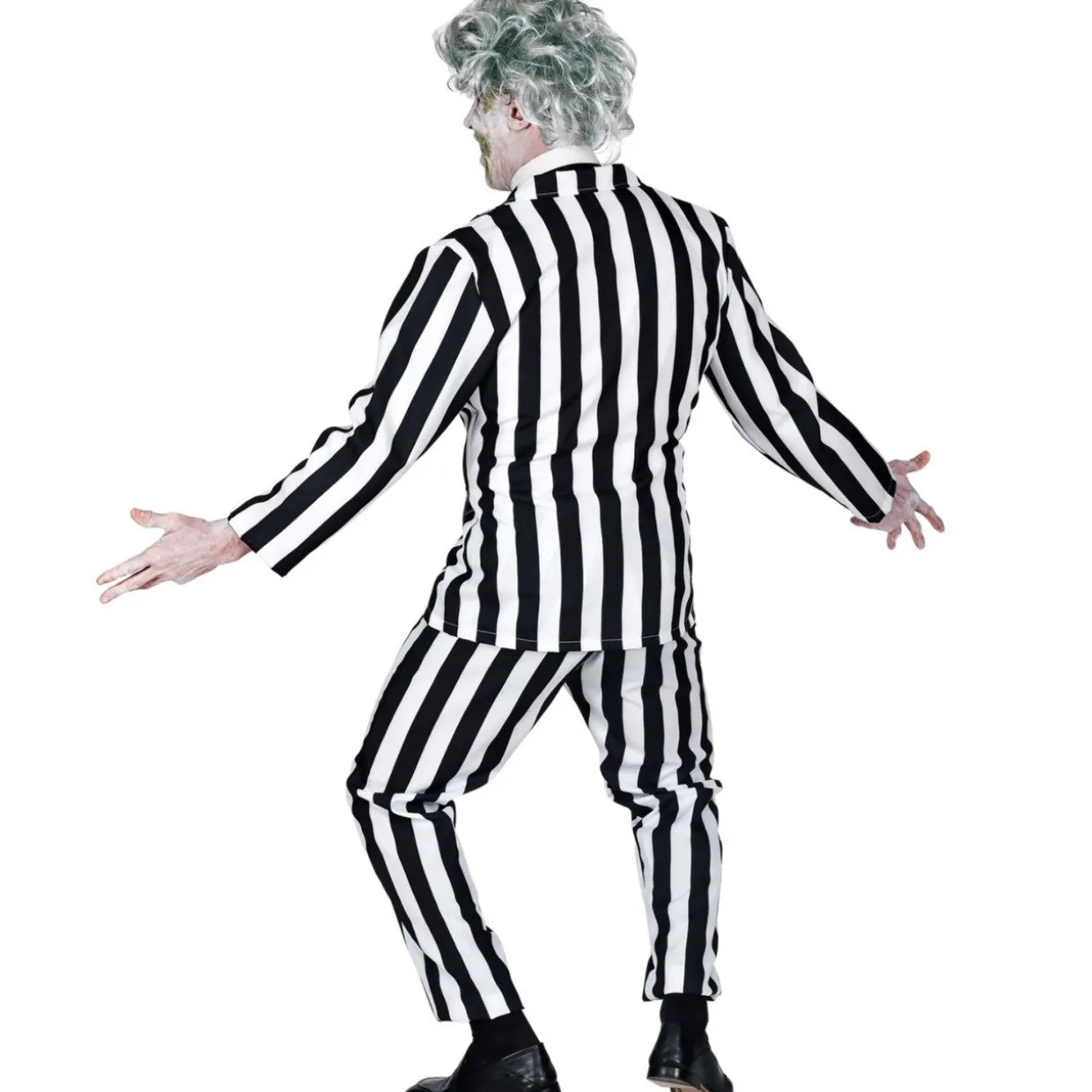 Disfraz de Fantasma Rayas Bicolor para hombre