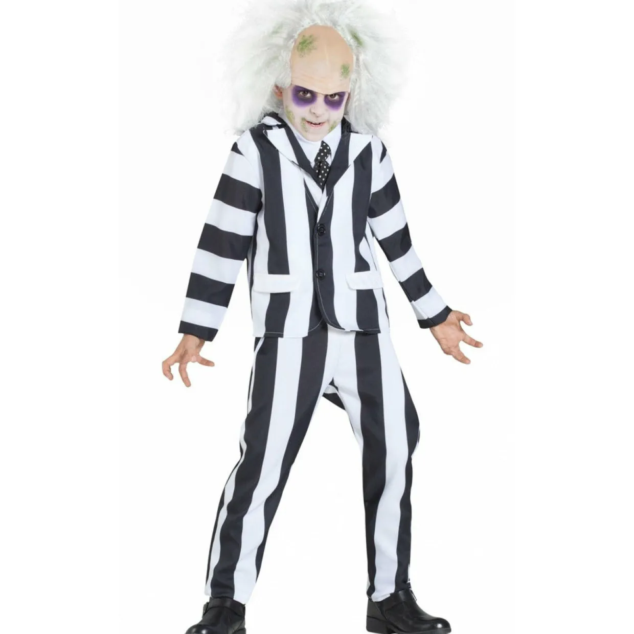 Disfraz de Fantasma Rayas para niño