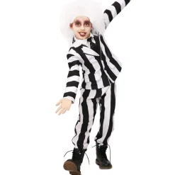 Disfraz de Fantasma Rayas Traje para niño
