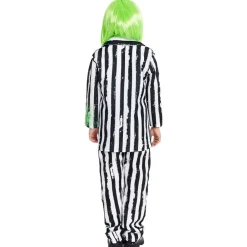 Disfraz de Fantasma Rayas Ultratumba para niño