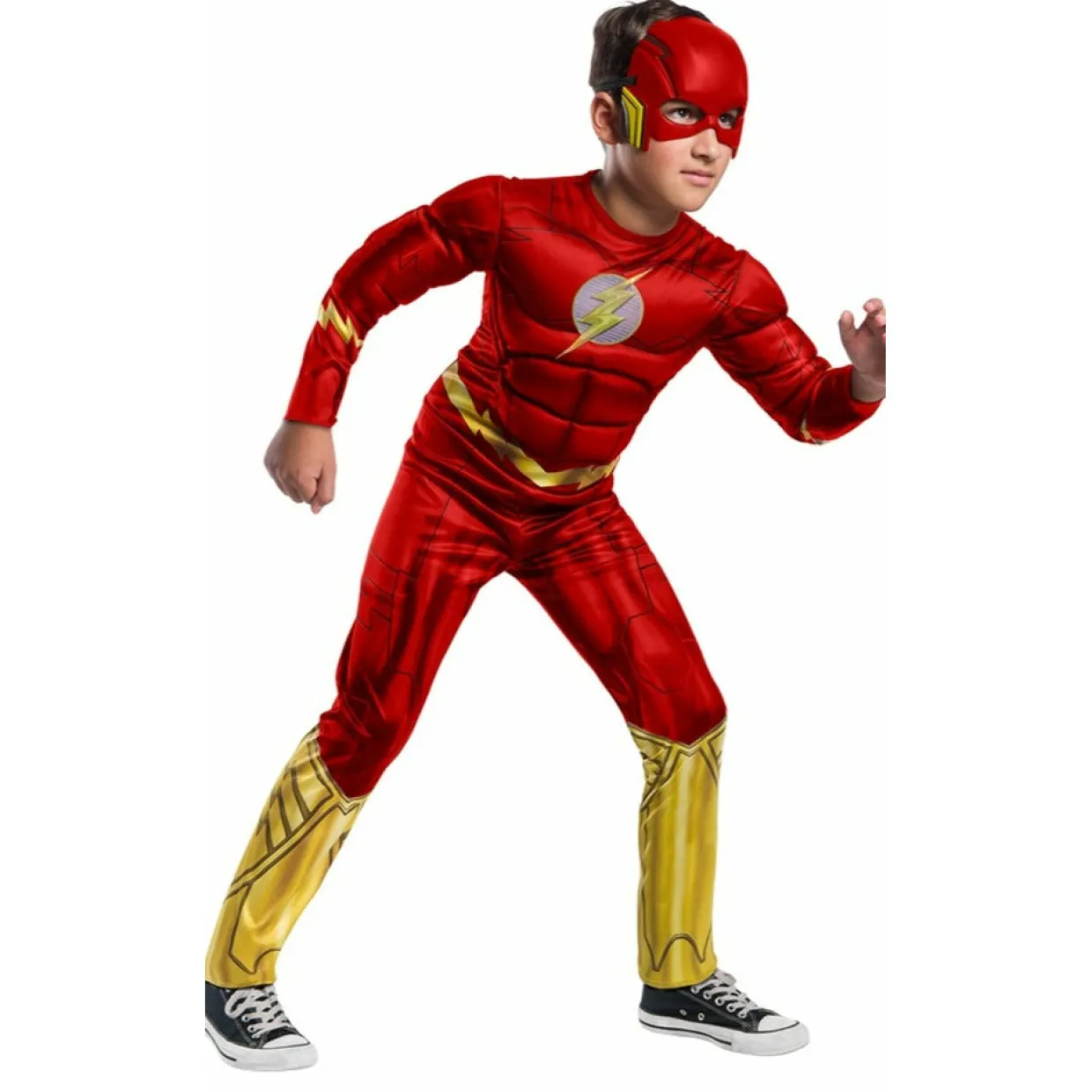 Disfraz de Flash™ Musculoso Deluxe infantil