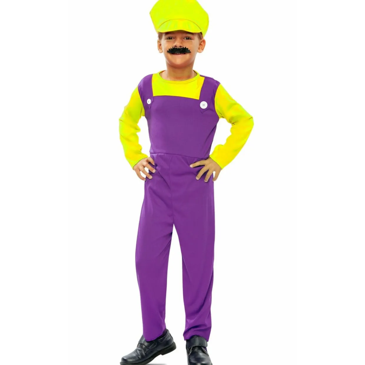 Disfraz de Fontanero Wario infantil