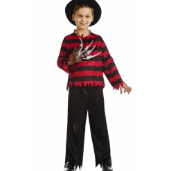 Disfraz de Freddy Krueger para niño