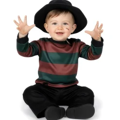 Disfraz de Freddy Krueger para bebé