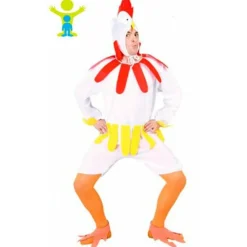 Disfraz de Gallina Blanca para adulto