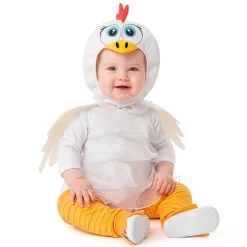 Disfraz de Gallina Blanca para bebé